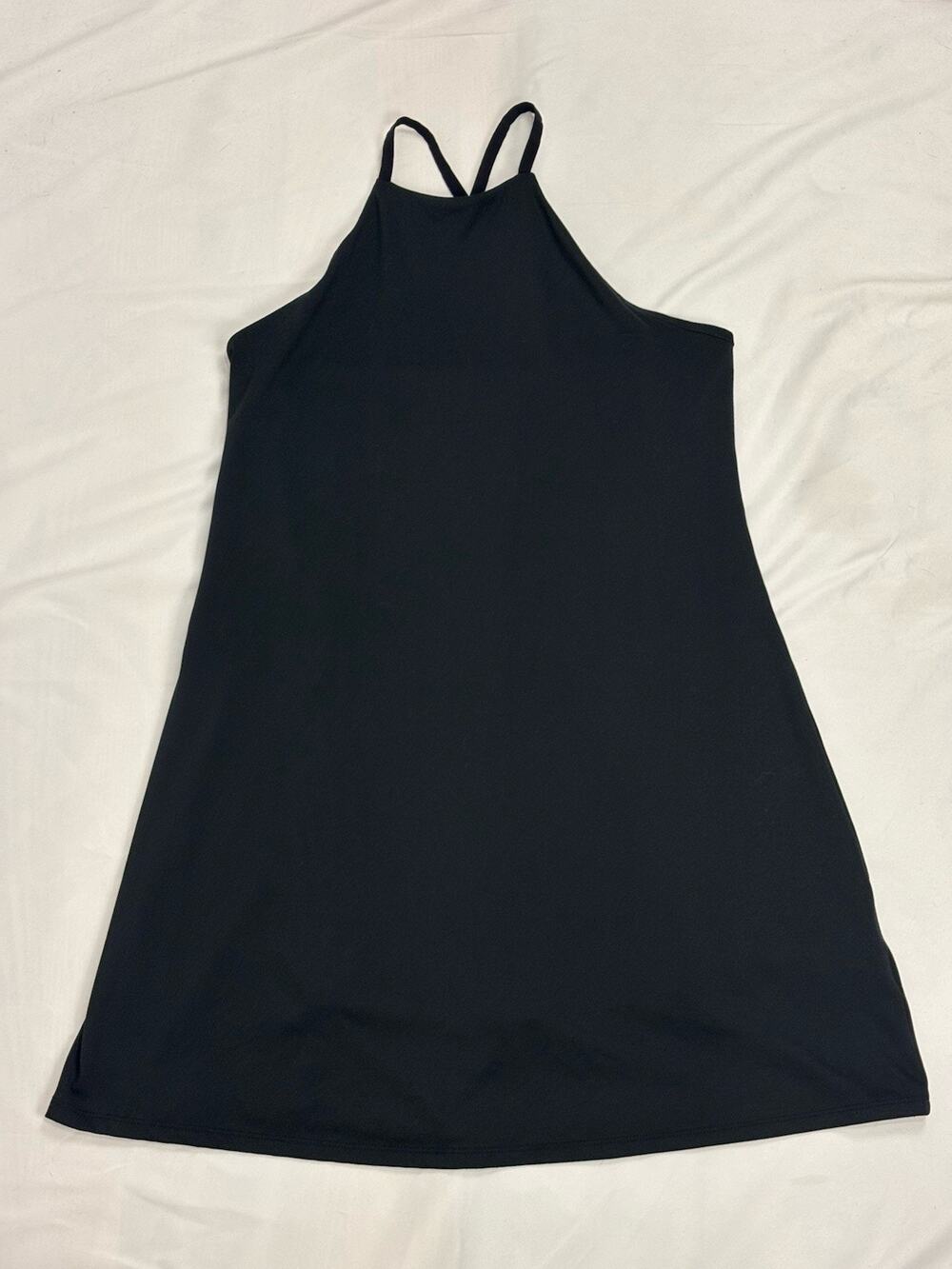 Madewell Black Flex Fitness Athletic Dress S Biker Shorts Double Layer